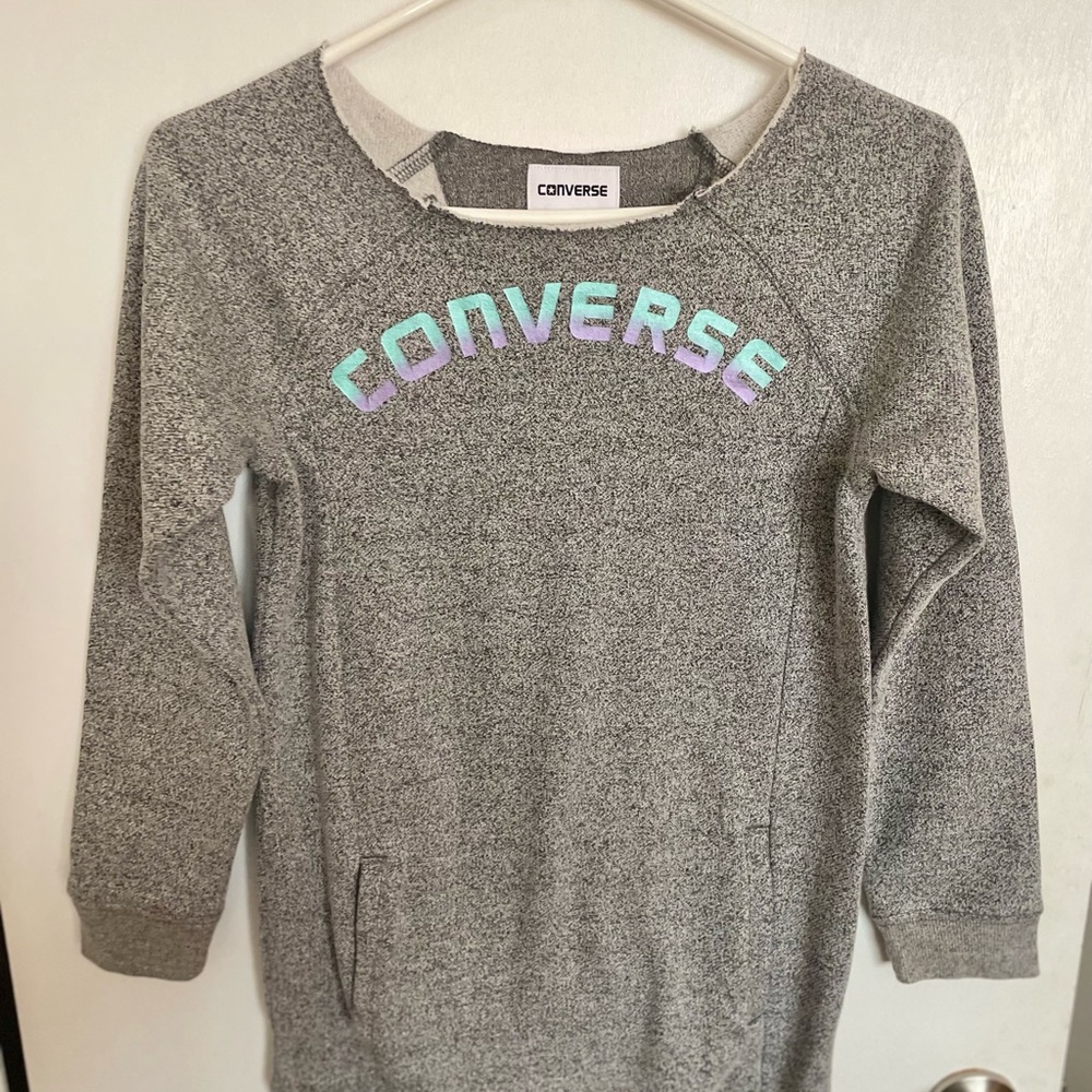 Converse Kids Sweater Dress - Size M (10-12 yrs.) - Picture 3 of 13